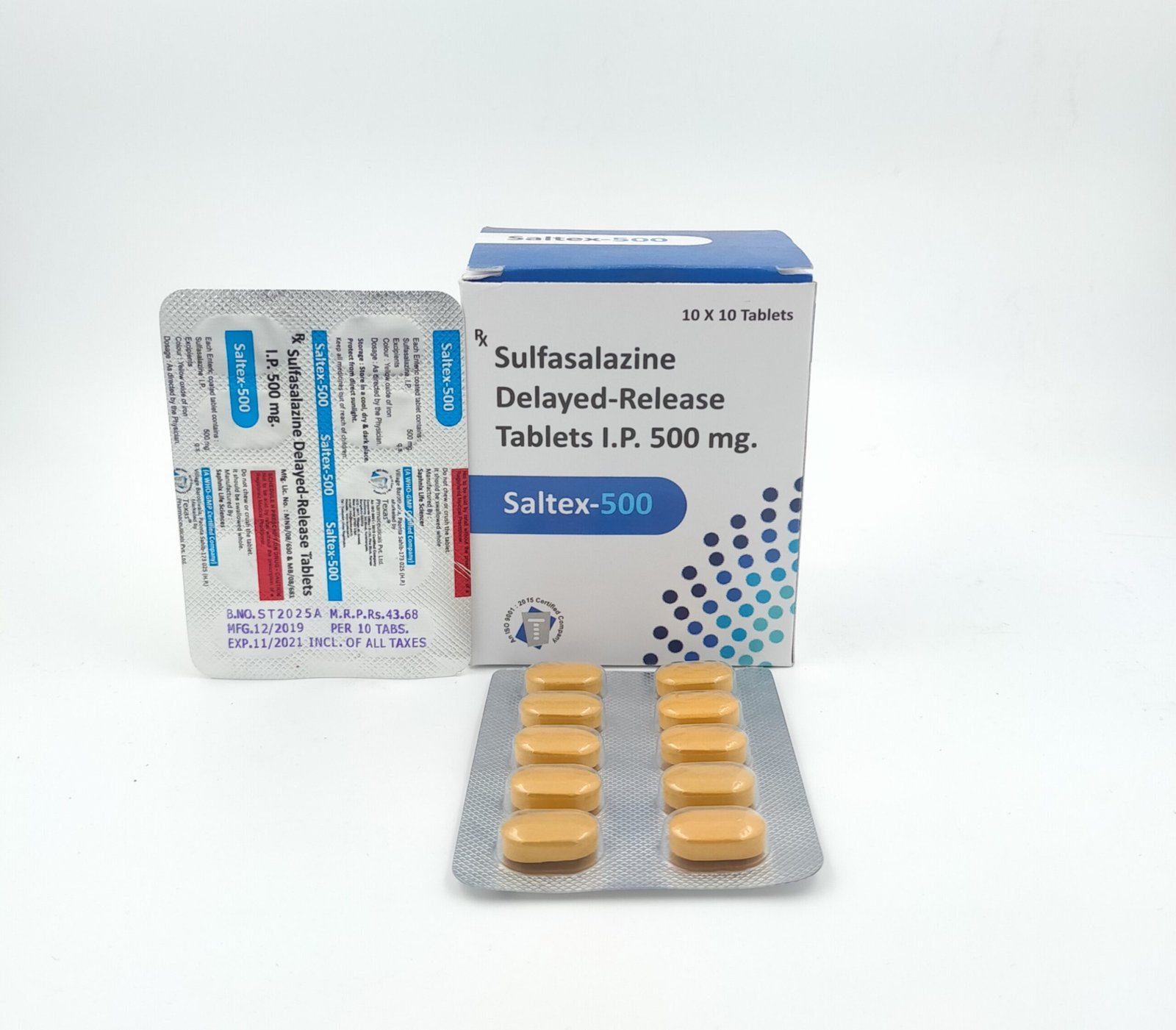 SALTEX-500 ( Sulfasalazine Delayed Release 500mg tab )