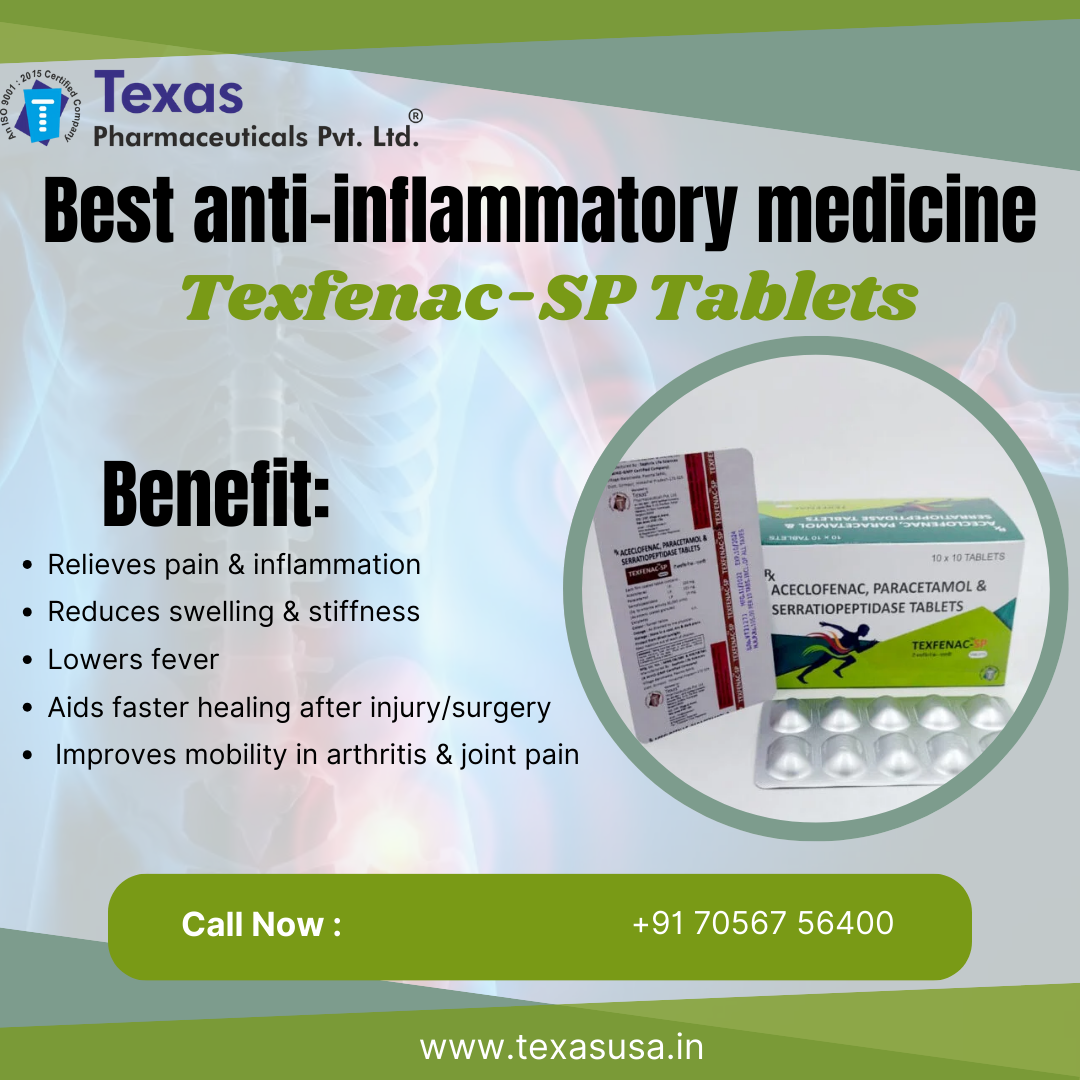 Best anti-inflammatory medicine -Texfenac-SP